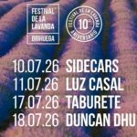 El Festival de la lavanda de Brihuega celebra diez años de música y atardeceres con Sidecars, Luz Casal, Taburete y Duncan Dhu